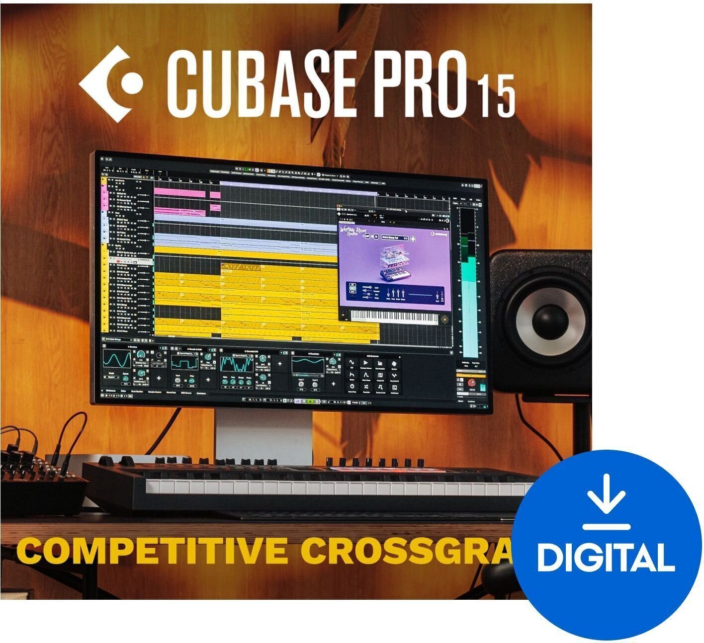 DAW Recording Software Steinberg Cubase Pro 15 Competitive Crossgrade (Digital product)