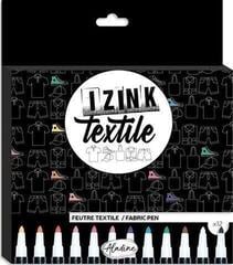 Flomasteris Aladine Izink Textile 12 Colors