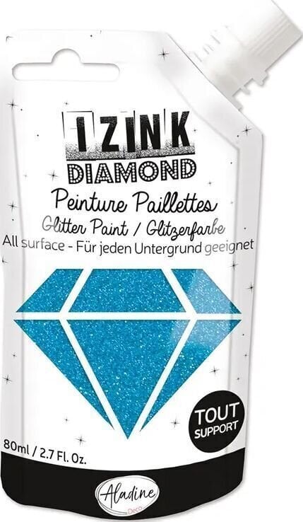 Boja Aladine Izink Боја Дијаманта Caribbean Blue 80 ml 1 kom