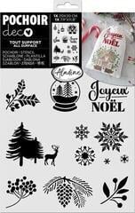 Szablon Aladine Pochoior Deco Szablon Motywy świąteczne