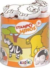 Stamp for Kids Aladine Stampo Minos Stamp Set 10 pcs-Safari