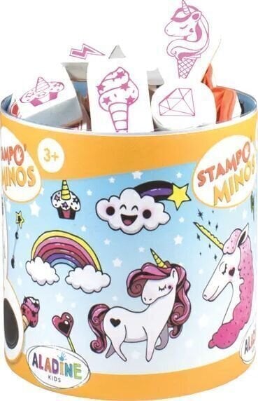 Pečat Aladine Stampo Minos Сет за заптивање 18 Ком-Једнорози
