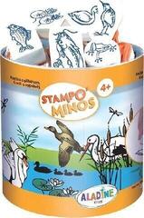 Ștampila pentru copii Aladine Stampo Minos Set de sigilare 36 Bucăți-Lângă Apă