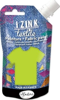 Textilfarbe Aladine Izink Stofffarbe Light Green 80 ml - 1