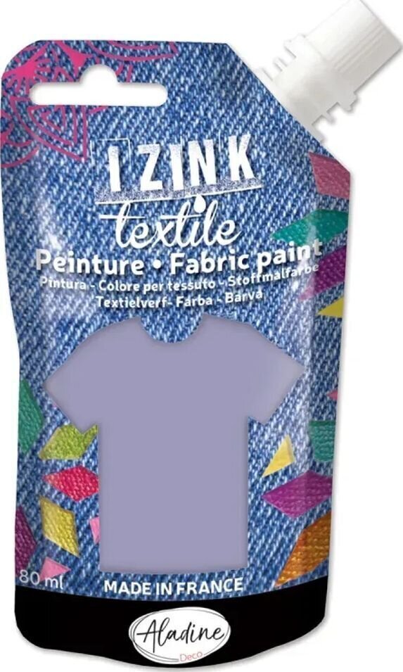 Textilfarbe Aladine Izink Stofffarbe Grey 80 ml