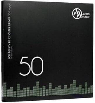 Bag/case for LP records Audio Anatomy Vinyl Outer PVC AC010-AA Vinyl Record Sleeves 50 (Like new) - 1