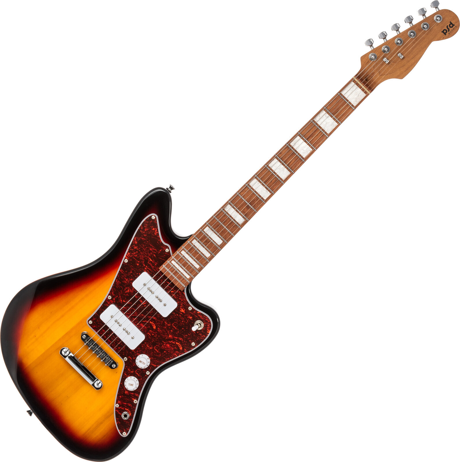 E-Gitarre PSD Guitars JM-100 Sunburst E-Gitarre