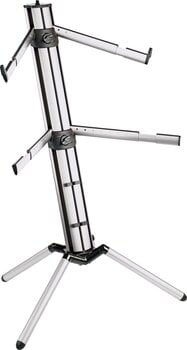 Składany statyw klawiszowy
 Konig & Meyer 18860 Sider Pro Składany statyw klawiszowy Adonized Aluminium - 1