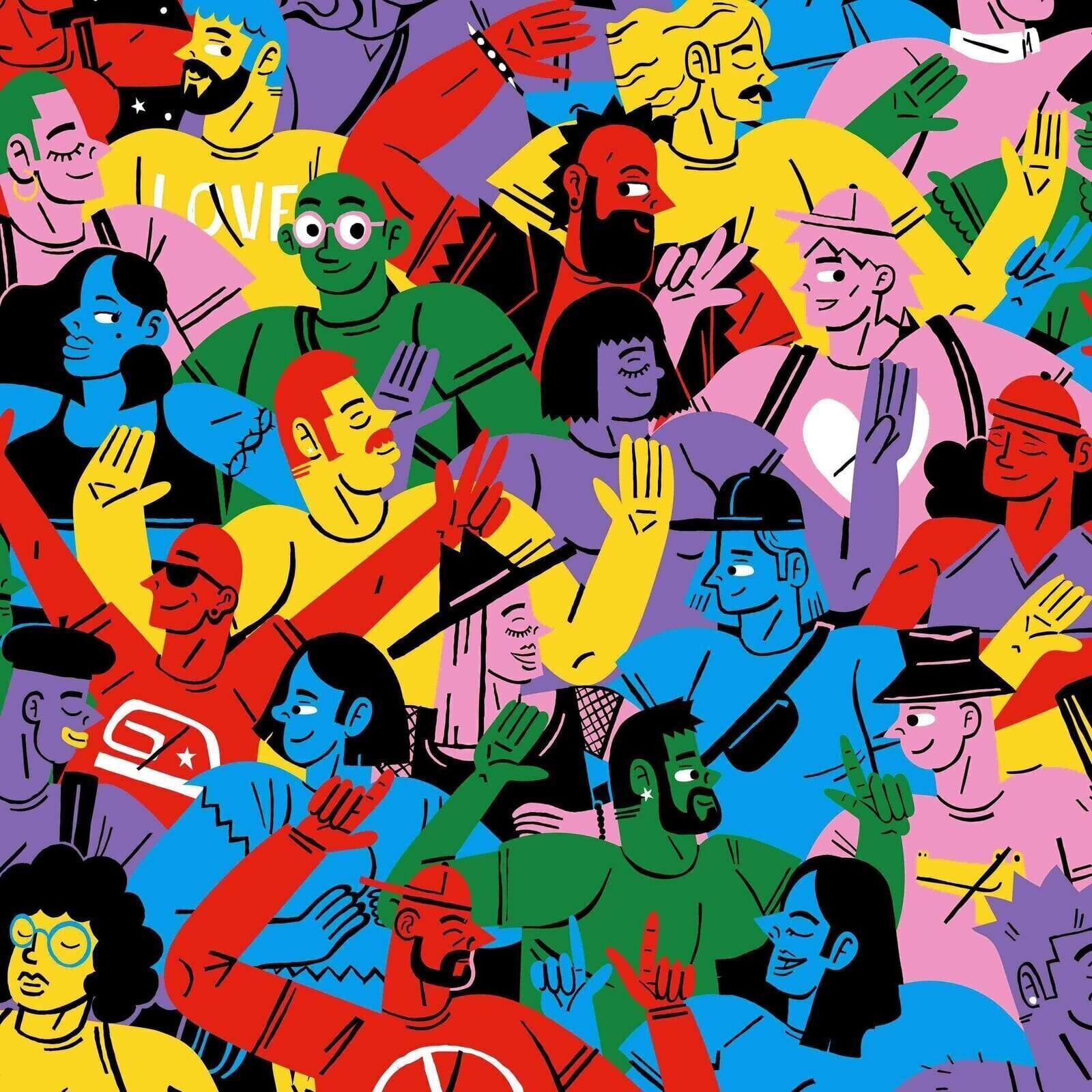 Disque vinyle Groove Armada - GA25 (Yellow/Blue Coloured) (2 LP)