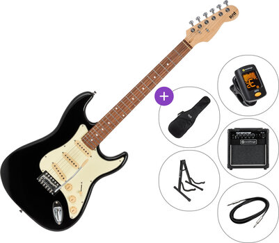 Gitara elektryczna PSD Guitars STC-100 SET Black Gitara elektryczna - 1