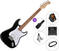 Gitara elektryczna PSD Guitars STC-100-HSS SET Black Gitara elektryczna
