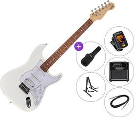 Електрическа китара PSD Guitars STC-100-HSS SET White Електрическа китара