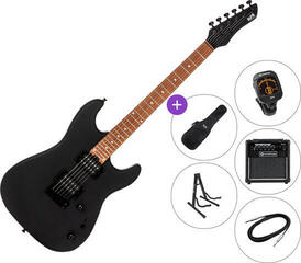 Електрическа китара PSD Guitars SPS-100M SET Matte Black Електрическа китара