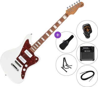 E-Gitarre PSD Guitars JM-100 SET White E-Gitarre - 1