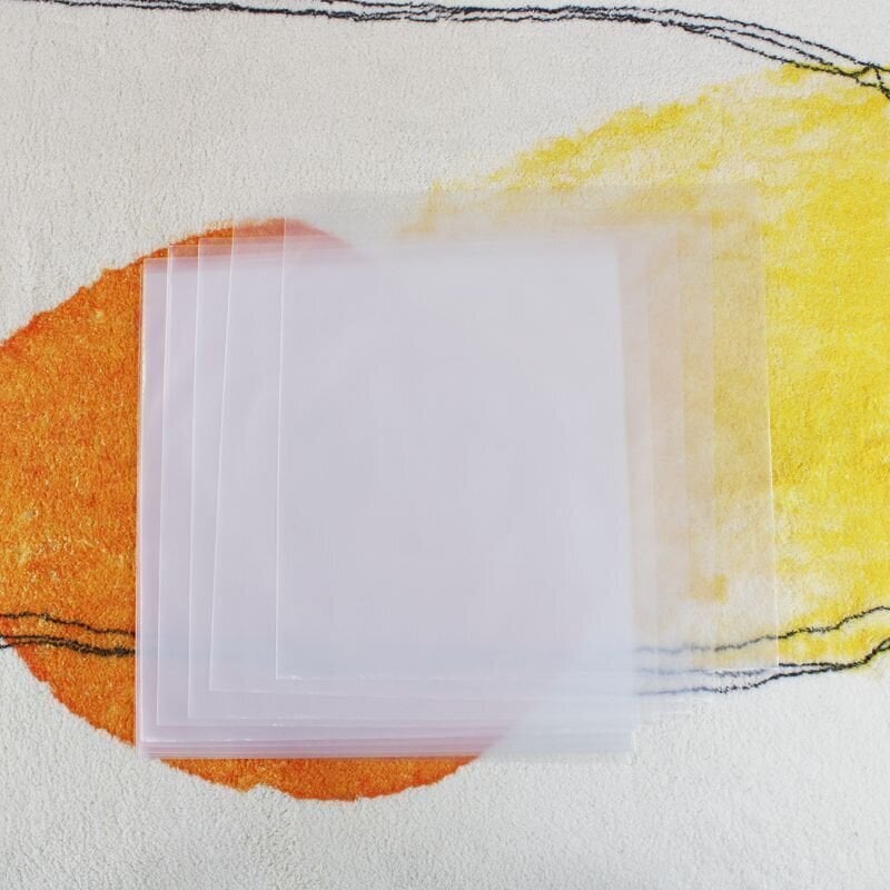 Koffer für LP-Platten Muziker LDPE Vinyl Record Outer Sleeve Pack 50 Fall 50