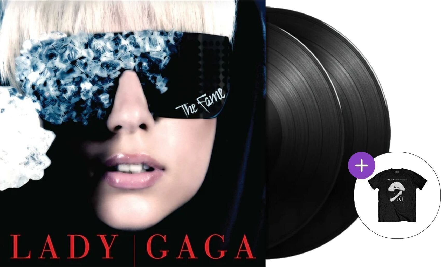 Σετ Δώρου Lady Gaga - Fame (Reissue) (160g) (2 LP) SET1 XL