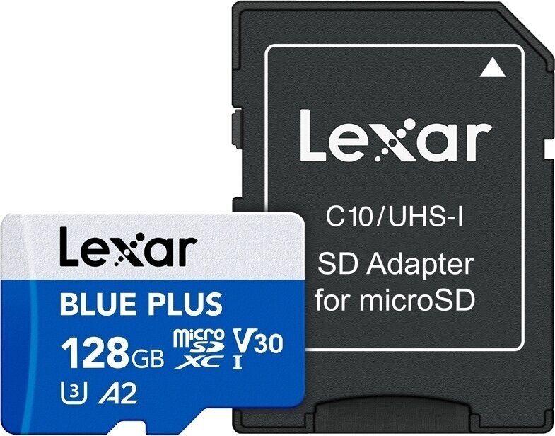 Lexar microSDHC Blue Plus Micro SDHC 128 GB Pamäťová karta