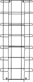 Namještaj za LP ploče Muziker 12inch Metal record shelf 8-9pcs Stalak Black - 1