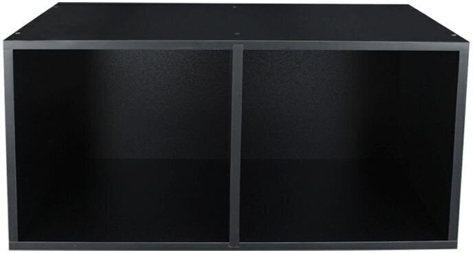 Pudełko na płyty LP Muziker Vinyl Records Cube Case, Double design Pudełko na płyty LP Black