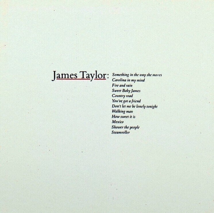 LP ploča James Taylor - Greatest Hits (Indie Exclusive) (Limitd Edition) (180 g) (2 LP)