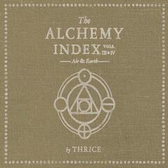 Disque vinyle Thrice - Alchemy Index, Vols. 3 & 4: Air & Earth (Indie Exclusive) (45 RPM) (Clear/Gold Coloured) (2 LP)