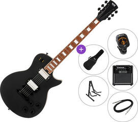 Electric guitar PSD Guitars LSP-100M SET Matte Black Electric guitar