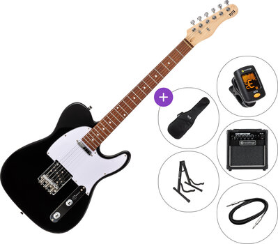 Електрическа китара PSD Guitars TLC-100 SET Black Електрическа китара - 1