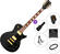 PSD Guitars LSP-100 SET Black Electric guitar