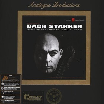 Δίσκος LP Janos Starker - Suites For Unaccompanied Cello Complete (Box Set) (200g) (45 RPM) (6 LP) - 1
