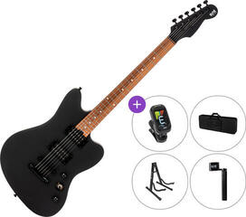 Electric guitar PSD Guitars JM-100M SET 2 Matte Black Electric guitar