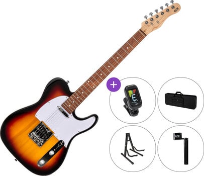 E-Gitarre PSD Guitars TLC-100 SET 2 Sunburst E-Gitarre - 1