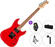 PSD Guitars SPS-100 SET 2 Red Gitara elektryczna