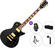 PSD Guitars LSP-100 SET 2 Black Electric guitar