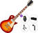 PSD Guitars LSP-100 SET 2 Cherry Sunburst Guitarra eléctrica