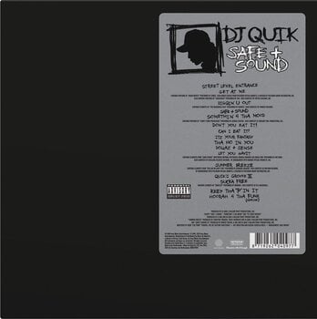 LP ploča DJ Quik - Safe + Sound (Anniversary Edition) (Transparent Red Coloured) (180 g) (2 LP) - 1