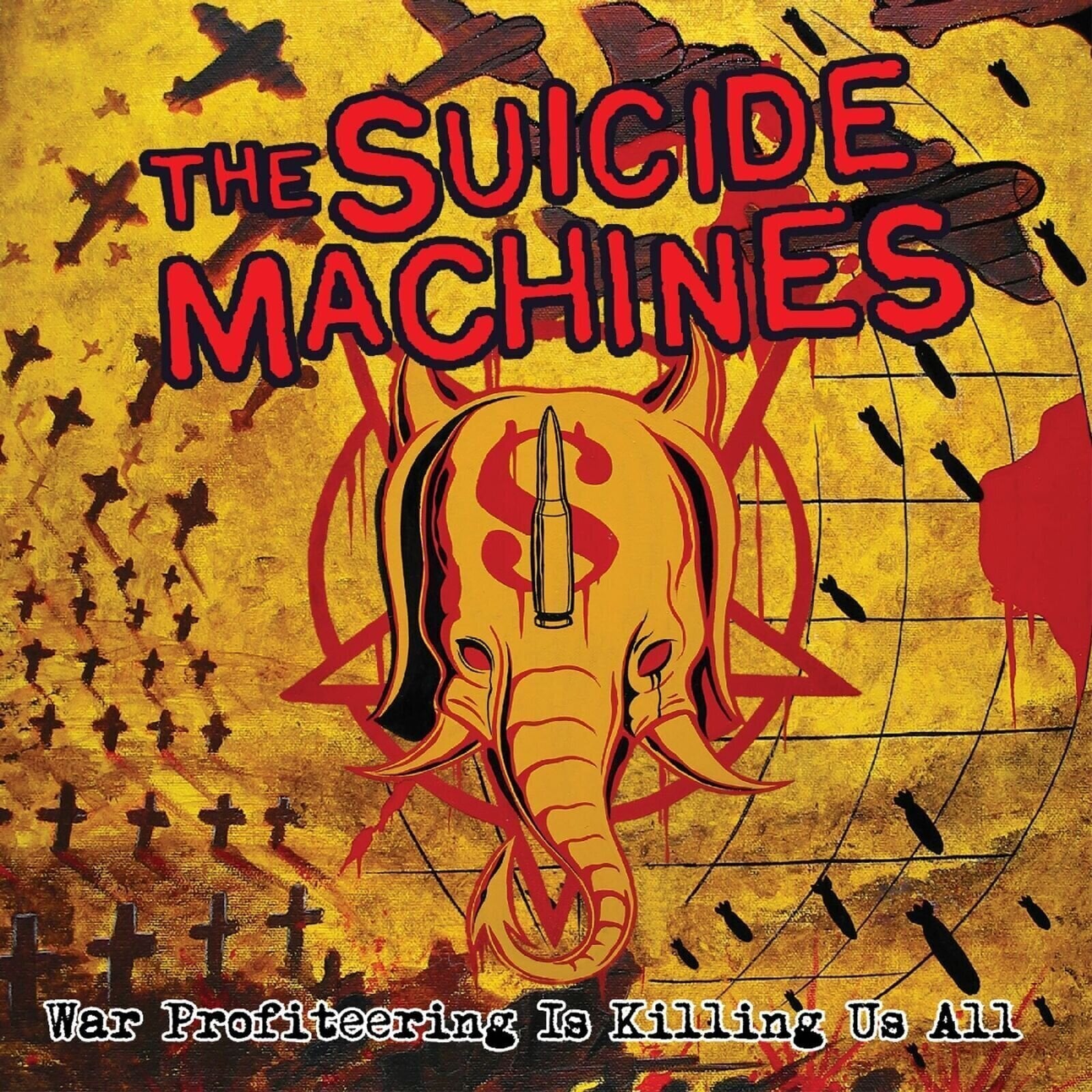 LP ploča The Suicide Machines - War Profiteering is Killing Us All (Anniversary Edition) (Red Coloured) (LP)