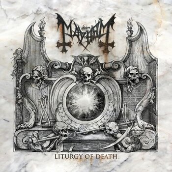 Vinilinė plokštelė Mayhem Liturgy Of Death (Limited Edition) (Gatefold Sleeve) (Grey Smoke Coloured) (180 g) (2 LP) - 1
