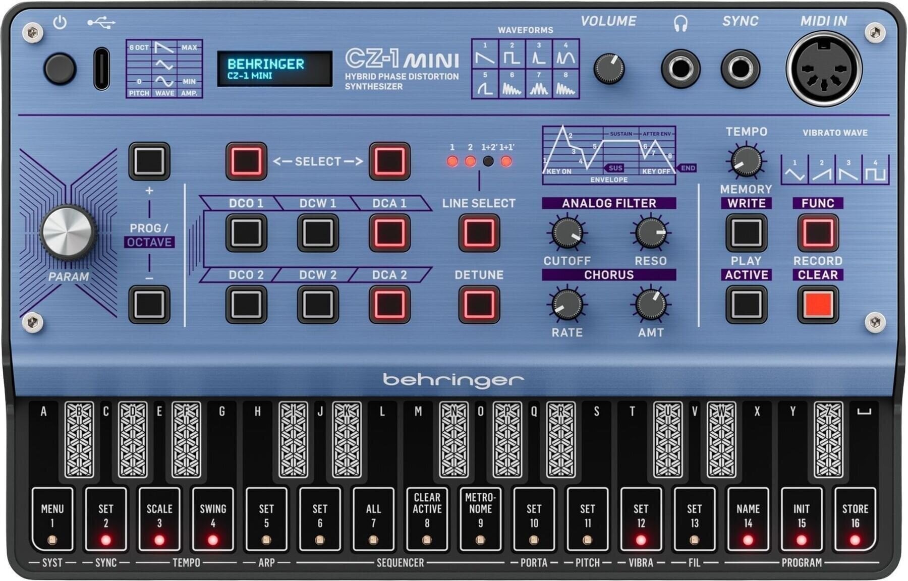 Syntezatory Behringer CZ-1 Mini Syntezatory