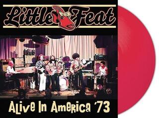 Vinyl Record Little Feat - Alive In America '73 (180 g) (Coral Red Coloured) (3 LP)