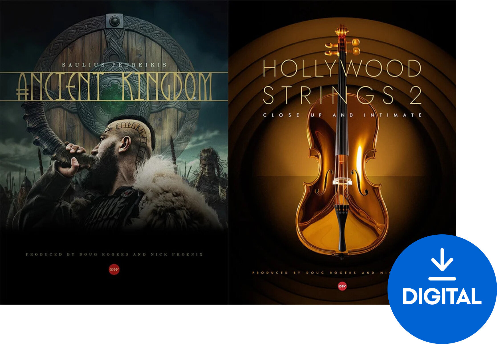 VST Instrument EastWest Sounds Ancient Kindgom & Hollywood Strings 2 Bundle (Produkt cyfrowy)