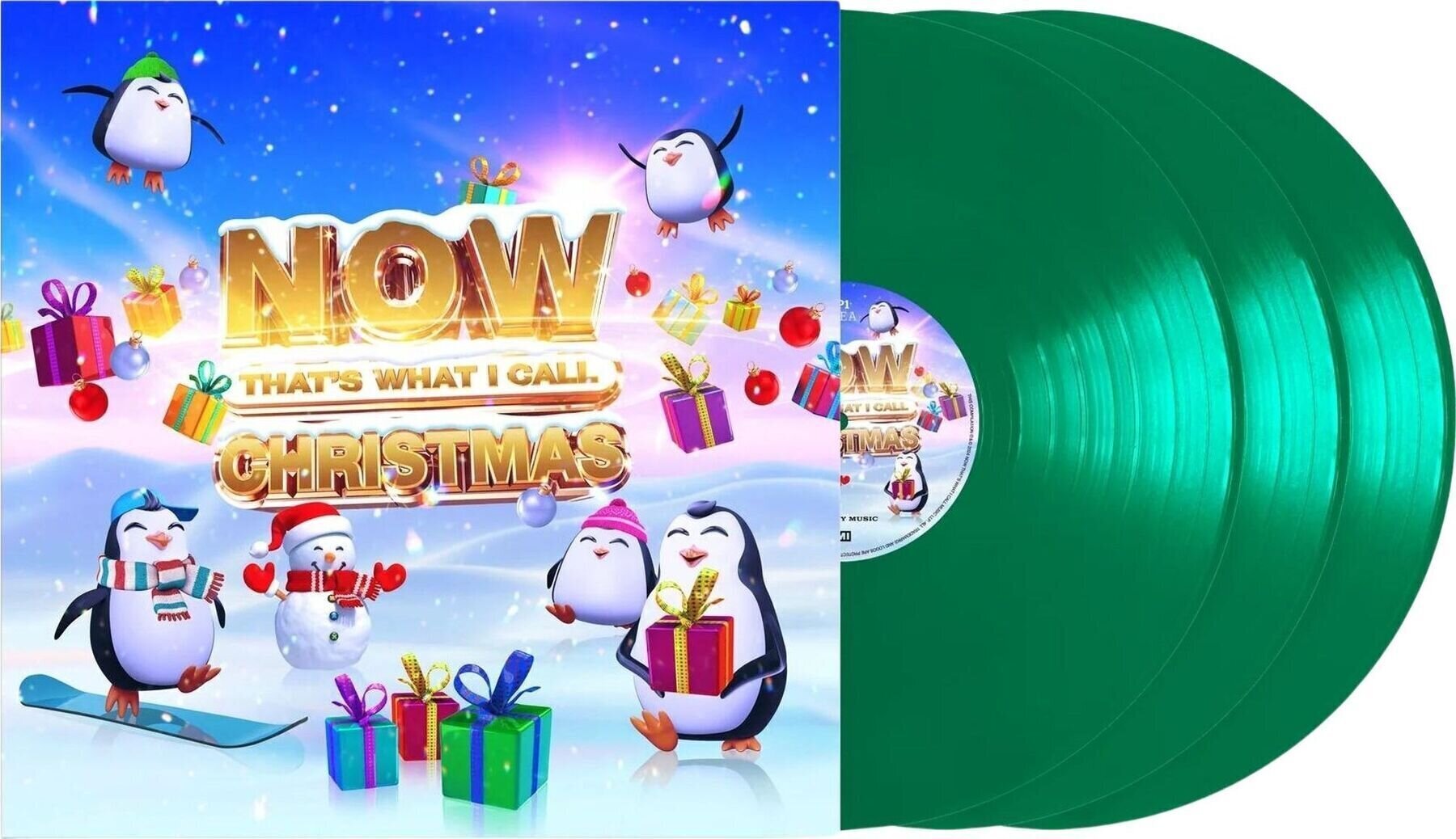 LP ploča Various Artists - Now That's What I Call Christmas (Green Coloured) (3 LP)