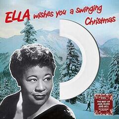 Vinüülplaat Ella Fitzgerald - Ella Wishes You A Swinging Christmas (180g) (White Coloured) (LP)