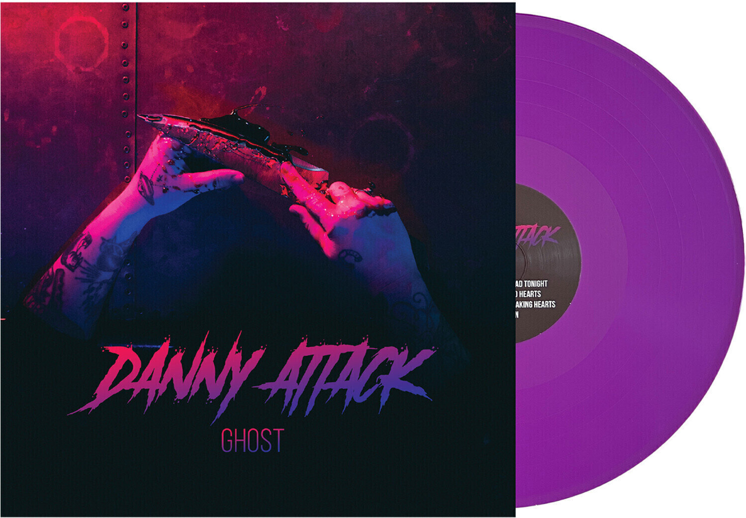LP ploča Danny Attack - Ghost (Purple Coloured) (LP)