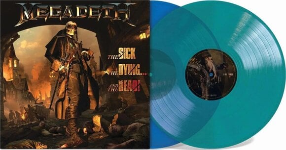 Vinylskiva Megadeth - The Sick, The Dying... And The Dead! (Blue Opaque & Green Coloured) (2 LP) - 1