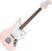Elektrische gitaar Fender Squier FSR Affinity Jaguar LRL Shell Pink Elektrische gitaar