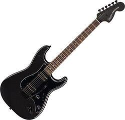 Guitarra elétrica Fender Squier FSR Affinity Stratocaster HH LRL Metallic Black Guitarra elétrica