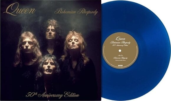 Vinyl Record Queen - Bohemian Rhapsody / I'm In Love With My Car (Limited Edition) (180 g) (Blue Coloured) (12" Single) - 1