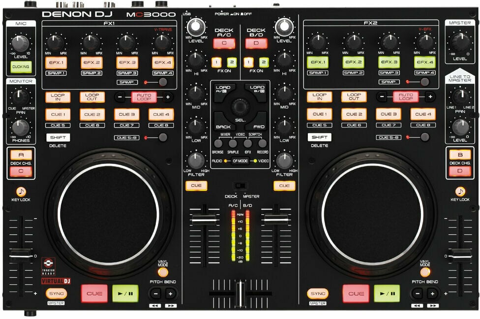 デノン MC3000 Amazon | DENON MC3000 USB MIDI DJコントローラー ブラック