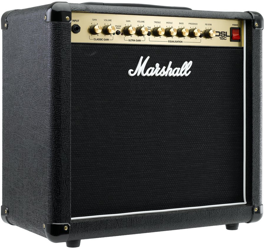 Amplificador combo a válvulas para guitarra Marshall DSL15C