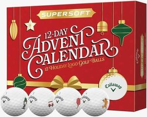 Нова топка за голф Callaway Supersoft 2025 Адвентен календар Basic 12 Нова топка за голф